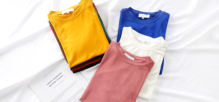 泸州夏季T恤衫定做要选对材质